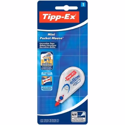 Ruban correcteur Mini Pocket Mouse - TIPP-EX - 5 mm x 6 m - Blanc