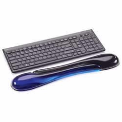 Kensington Repose-poignet en gel pour clavier duo - bleu