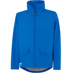 Vêtement de pluie VOSS, le bleu de course extensible PU, • Deux poches avant avec couvercle • Capuche dans le col • Extension ...