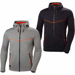 Le sweat-shirt de travail Helly Hansen Chelsea Evolution Zip Hoodie combine style et confort, grâce à l'utilisation de matéri ...