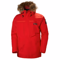 Helly Hansen Coastal 2 Parka, Mâle, Adulte, S, SML, Fermeture à glissière, Rouge