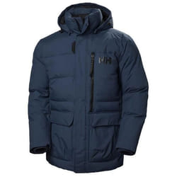 Blouson Helly Hansen TROMSOE - Bleu marine - Capuche amovible - Coutures étanches - Multiples poches