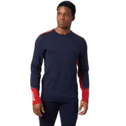 Sous-maillot en laine de mérinos Helly Hansen Lifa - navy - 2XL - Homme