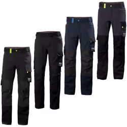 Le pantalon de travail Helly Hansen Oxford 4X Work 77407 sont l'un des meilleurs articles de la production conçus pour la dem ...