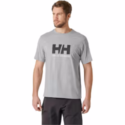 helly hansen hh logo tee-shirt 3.0 gris