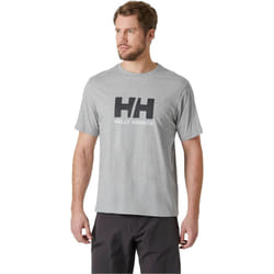helly hansen hh logo tee-shirt 3.0 gris