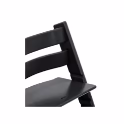 Stokke Tripp Trapp Chaise haute pour bébé/enfants Siège rigide Noir