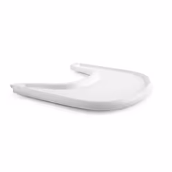 Stokke 7040354285015, Plateau de chaise haute, Blanc, Polypropylène (PP), Monochromatique, 60 °C, 3 an(s)