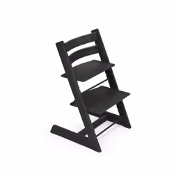 Stokke Tripp Trapp, Chaise haute pour bébé/enfants, Chêne, Noir, 136 kg