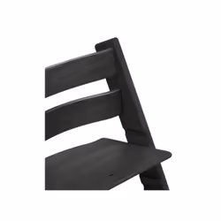 Stokke Tripp Trapp Chaise haute pour bébé/enfants Siège rigide Noir
