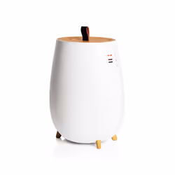 Wilfa HU-230W humidificateur Ultrasonic 2,3 L Blanc, Bois