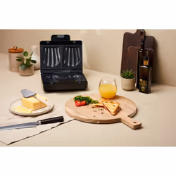 Wilfa Easy Melt gaufrier et appareil à croque-monsieur 1000 W Noir