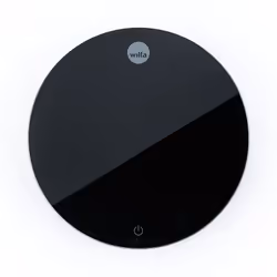 Wilfa Uni, Balance de ménage électronique, 2 kg, 0,1 g, Noir, Verre, Comptoir