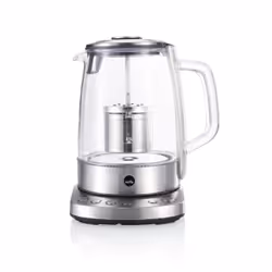 Wilfa TM-1500S bouilloire 1,25 L 2200 W Argent, Transparent