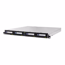 Overland-Tandberg RDX QuikStation 4 RM, 4 baies, 4 x 1 Go Ethernet, baie de lecteur amovible, montage en rack 1U - Vue supplémentaire 5