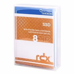 Overland-Tandberg Cassette RDX SSD 8 To, Cartouche RDX, RDX, 8 To, FAT32, NTFS, exFAT, ext4, Noir, 1500000 h