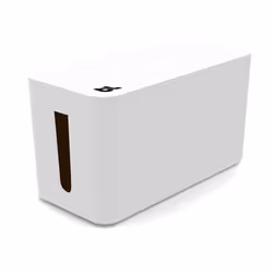 Bluelounge CableBox Mini, 4 sortie(s) CA, Blanc, Plastique, 240 mm, 120 mm, 130 mm