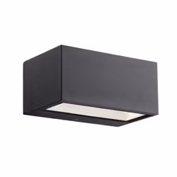 Applique murale Nordlux luminaire Extérieur NENE Éclairage Mural Lumière vers le haut et vers le bas Métal Noir H.6.4 - IP54