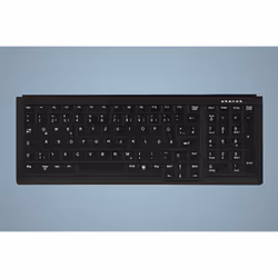 Active Key АК-7000, Avec fil, PS/2, Commutateur de touche « ciseaux », AZERTY, Noir
