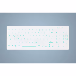 Active Key AK-CB7012, Avec fil, USB, Commutateur de touche « ciseaux », Blanc