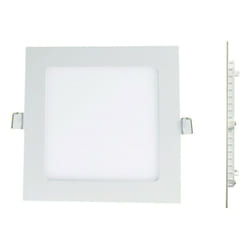 Spot Encastrable LED Carre Extra-Plat 15W - Blanc Chaud 3000K