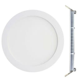 Europalamp - Spot Encastrable led 24W Rond Extra-Plat Blanc Chaud 3000K