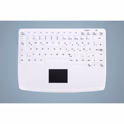 Active Key AK-4450-GUVS-W/GE, Mini, Avec fil, USB, Clavier à membrane, QWERTZ, Blanc