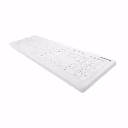 CHERRY AK-C8112 clavier RF sans fil AZERTY Français Blanc
