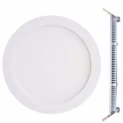 Spot Encastrable LED Downlight Panel Extra-Plat 3W Blanc Froid 6000k Plafonnier Led de forme ronde adaptée pour bureau, comme ...