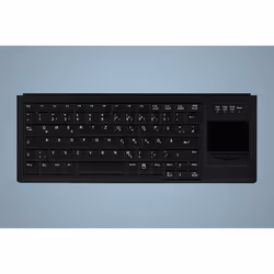 Active Key AK-4400-G clavier PS/2 QWERTZ Allemand Noir