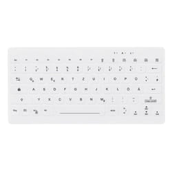 CHERRY AK-C4112 clavier Médical USB QWERTZ Allemand Blanc