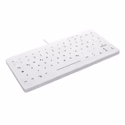 CHERRY AK-C4112 clavier Médical USB QWERTZ Allemand Blanc