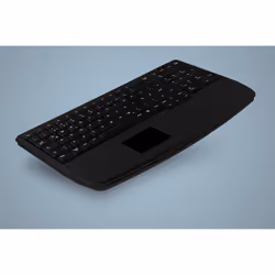 Active Key AK-7410-G clavier PS/2 Allemand Noir