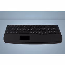 Active Key AK-7410-G clavier PS/2 Allemand Noir