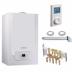Description générale La chaudière à gaz condensation De Dietrich MPX 28/33 MI COMPACT est conçue pour le chauffage (28 kW) et ...