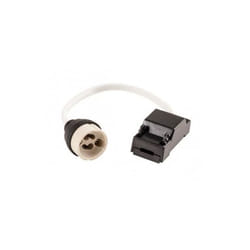 Douille GU10 céramique avec connecteur rapide, longueur de fil 15 cm