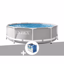 Découvrez le montage d'une piscine tubulaire ronde Intex en vidéo : Caractéristiques techniques Bâche de protection : Non Cou ...