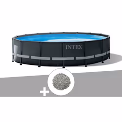 Piscine tubulaire ronde Intex Ultra Frame XTR4,88 x 1,22 m. La marque Intex, nous régale encore avec ce modèle Ultra Frame au ...