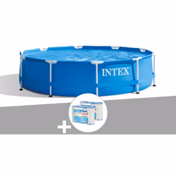 Découvrez le montage d'une piscine tubulaire ronde Intex en vidéo : Caractéristiques techniques Bâche de protection : Non Cou ...
