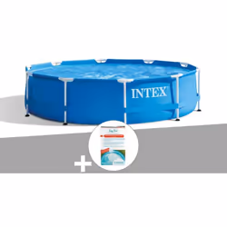 Découvrez le montage d'une piscine tubulaire ronde Intex en vidéo : Caractéristiques techniques Bâche de protection : Non Cou ...