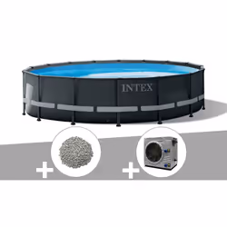 Piscine tubulaire ronde Intex Ultra Frame XTR4,88 x 1,22 m. La marque Intex, nous régale encore avec ce modèle Ultra Frame au ...