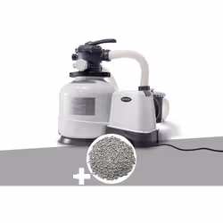 Description générale Le groupe de filtration à sable INTEX est un équipement essentiel pour maintenir votre piscine propre et ...
