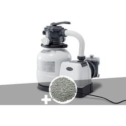 Intex - Groupe de filtration à sable SX2100 6 m³/h + 20 kg de zéolite