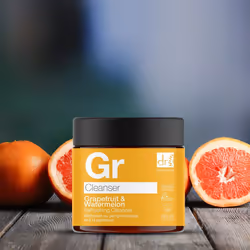 Dr Botanicals Grapefruit & Watermelon Refreshing Cleanser Gel nettoyant Femmes 60 ml