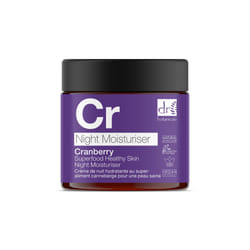 Dr Botanicals Cranberry Superfood Healthy Skin Night Moisturiser Crème de nuit Visage 60 ml