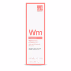 Dr Botanicals Watermelon Superfood 2-in-1 Cleanser & Makeup Remover Gel démaquillant 100 ml