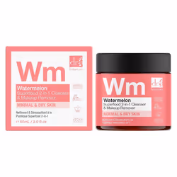 Dr Botanicals Watermelon Superfood 2-in-1 Cleanser & Makeup Remover Gel démaquillant