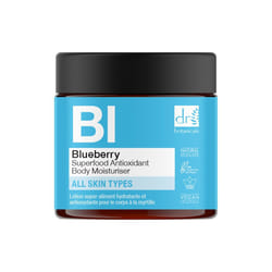 Dr Botanicals Blueberry Superfood Antioxidant Body Moisturiser Hydratant pour le corps Femmes 60 ml