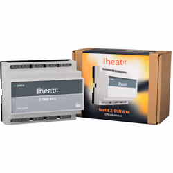 Heatit Z-DIN 616, Gris, 40 m, 0,6 W, 250/360 V, 105 x 60 x 85 mm