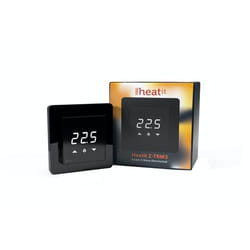 Heatit Z-TRM3 thermostat Z-Wave Noir